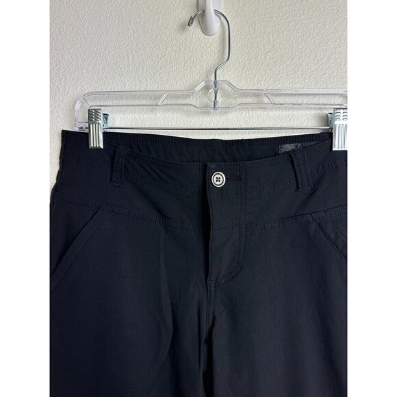 Prana Women's Hallena Pant Straight Leg Black Sz 6 Bouldering Hiking Lightweight - Picture 4 of 8